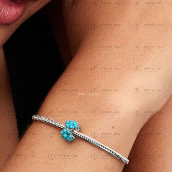 Pandora Turquoise-colored Ocean Charm|Pendant - Picture 3 of 5